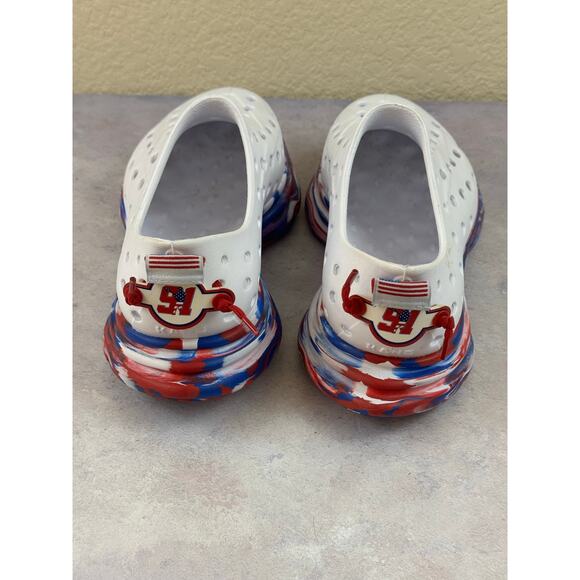 Kane Active Recovery Revive Slides Shoes Mens 10 Womens 12 Stars And Stripes USA - Picture 3 of 16